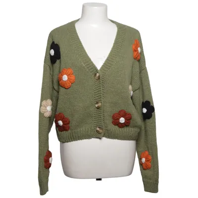 Strickjacke (Grün, Mehrfarbig) von Debut Polyester