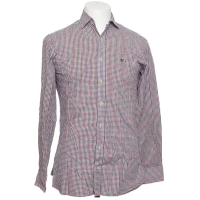 Shirt (White, Blue, Red) from Hackett London Cotton
