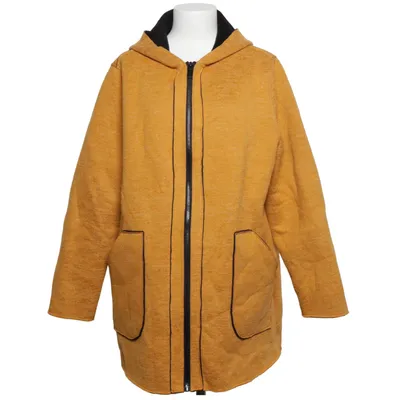 Jacket (Yellow, Black) from Laura Torelli Elastane, Polyester, Viscose