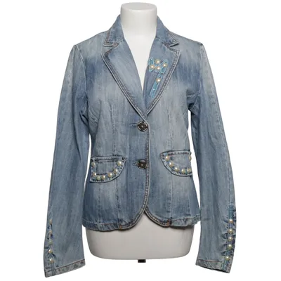 Denim jacket (Blue) from Farfallina Cotton