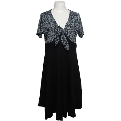 Kleid (Schwarz, Grau, Mehrfarbig) von Rock Rebel Elasthan, Polyamid, Polyester, Viskose