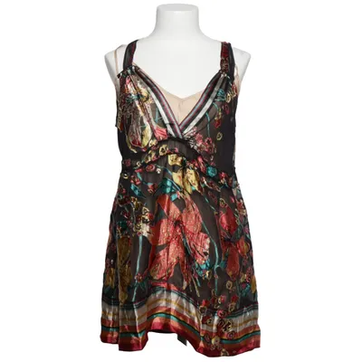 Robe (Noir, Multicolore) de Halé Bob Soie, Viscose