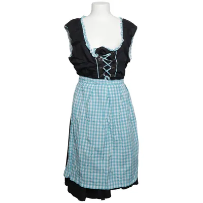 Dirndl (Svart, Blå, Vit) från Lifos