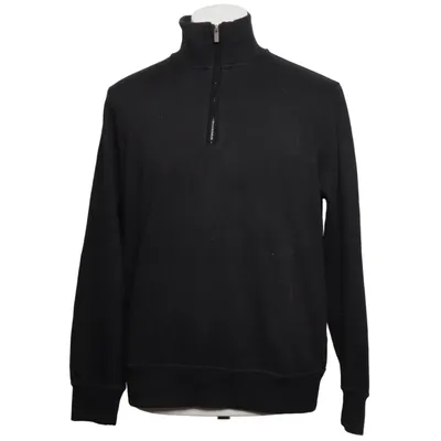 Fleece sweater (Black) from Charles Vögele Cotton, Polyester