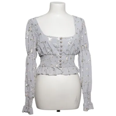 Bluse (Blå) fra Majorelle Polyester, Viscose