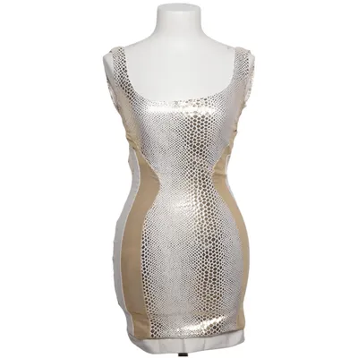 Robe de cocktail (Blanc, Or, Multicolore) de Quontum