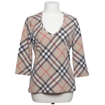 Top (Beige, Black, Red) from Burberry Cotton, Elastane