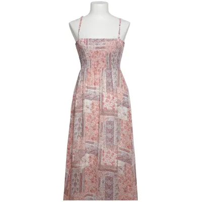 Maxi jurk (Beige, Meerkleurig) van Tom Tailor Polyester