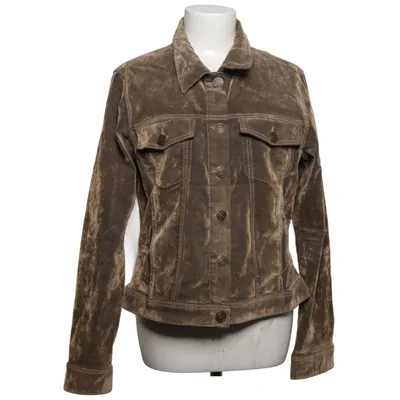 Jeansjacke (Braun) von Blue Fire Co Baumwolle, Elasthan, Viskose