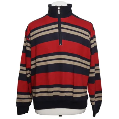 Trui (Blauw, Rood, Beige) van Claudio Campione Katoen, Polyester