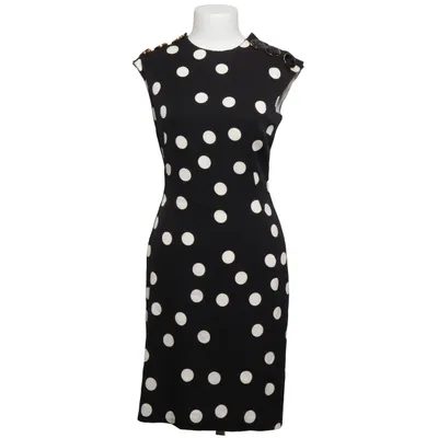 Klänning (Svart, Vit) från Dolce & Gabbana Elastan, Silke