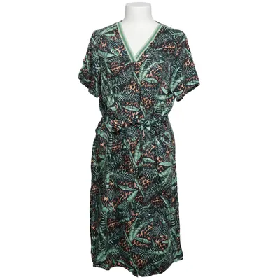 Wickelkleid (Grün, Braun, Mehrfarbig) von Geisha Viskose