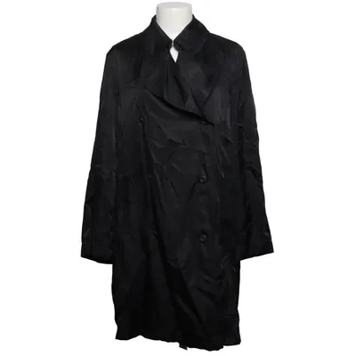 Trench coat (Black) from Armani Jeans Polyamide, Viscose