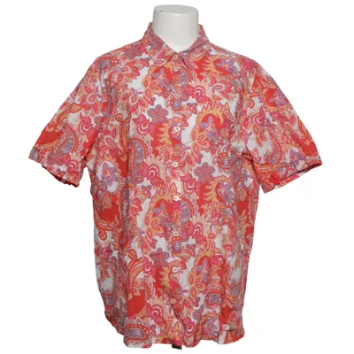 Chemise à manches courtes (Rouge, Orange, Multicolore) de Clarina Collection