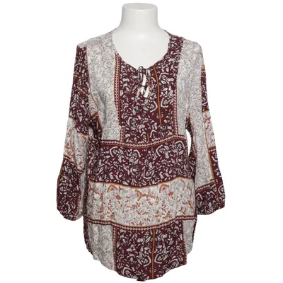 Blouse (Brown, White, Multicolored) from Como Vintage Viscose
