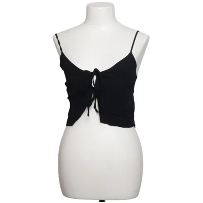 Crop top (Zwart) van Bamboo Blonde Viscose