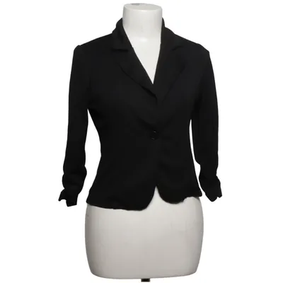 Blazer (Schwarz) von Abollria Baumwolle, Polyester