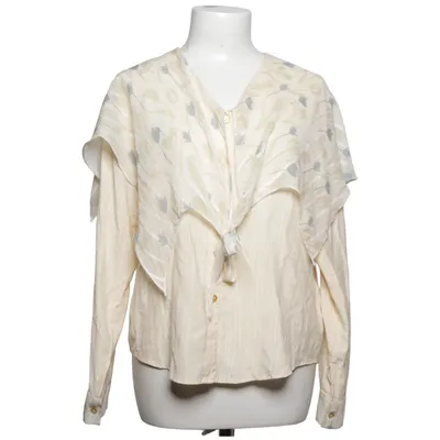 Schluppenbluse (Beige, Mehrfarbig) von Miss Patina Polyester, Viskose