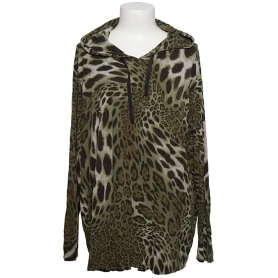 Sweat à capuche (Vert, Marron) de Emilia Lay Élasthane, Viscose