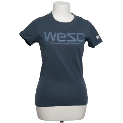 T-shirt (Blauw) van WeSC Katoen