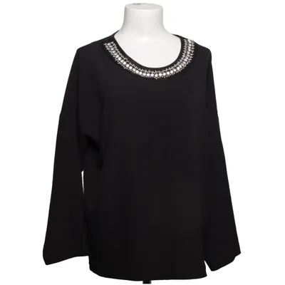 Bluse (Schwarz) von Moda Italia Elasthan, Polyester