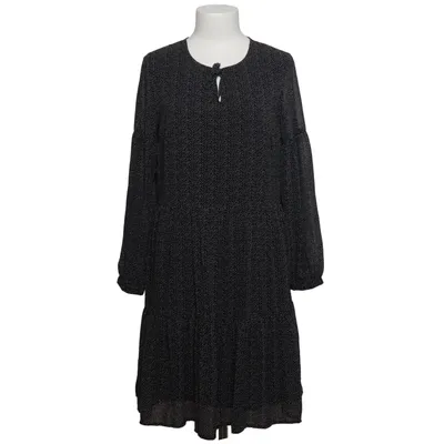 Robe (Noir, Blanc) de Manguun Polyester, Viscose
