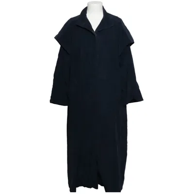 Coat (Blue) Cotton, Polyester, Viscose