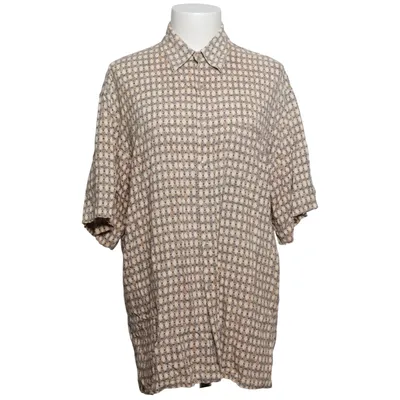 Kortärmad skjorta (Beige, Grå, Brun) från Moda Campia