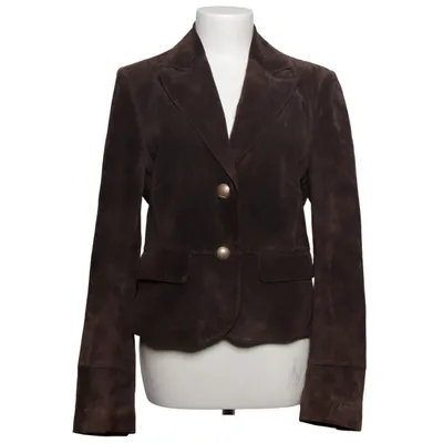 Ledersacko (Braun) von ESPRIT Collection Leder, Polyester