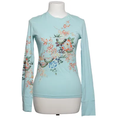 Lange mouwen shirt (Blauw, Meerkleurig) van Custo Barcelona Katoen, Viscose