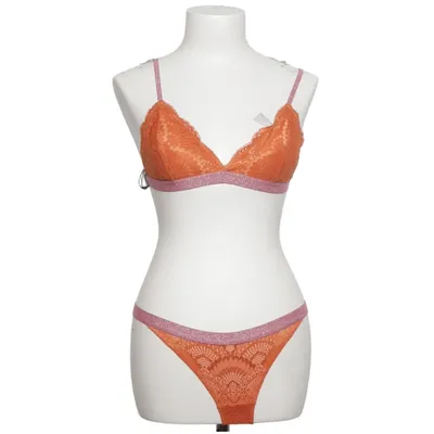 Ondergoed set (Oranje) van Goldenpoint Elastaan, Polyamide