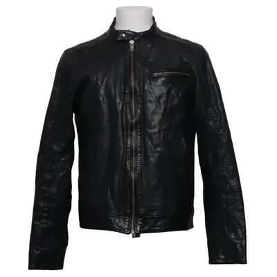Læderjakke (Venezia Leather Jacket) fra Selected Homme Bomuld, Læder