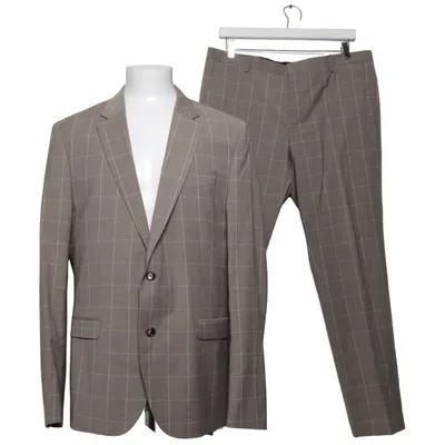 Kostym (Beige) från Tommy Hilfiger Polyester, Ull