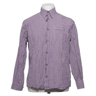 Chemise (Violet, Blanc) de Distler Coton