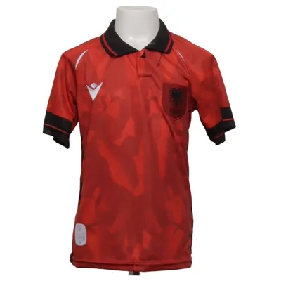 Voetbalshirt (Rood, Zwart) van Macron