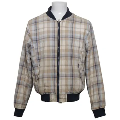 Bomber jacket (Beige, Blue, Multicolored) from Cedarwood State Cotton, Polyester
