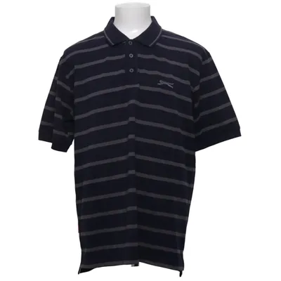 Pikétröja (Blå, Grå) från Slazenger Bomull, Polyester