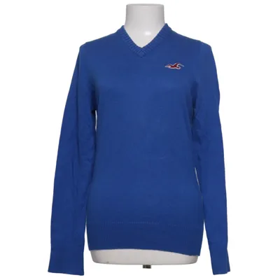 Pullover (Blauw) van Hollister Katoen, Polyamide, Polyester, Wol
