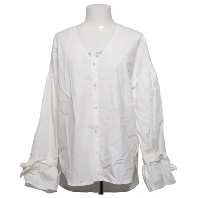 Wrap blouse (White) from Lindex Cotton