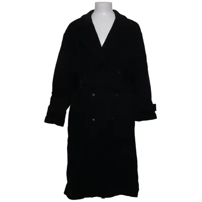 Coat (Black) from Melka Polyamide, Wool