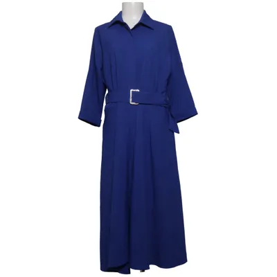 Blusenkleid (Blau) von Sigma Elasthan, Leinen, Viskose