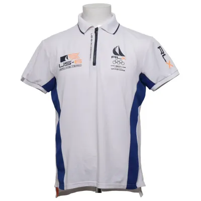 Polo shirt (White, Blue, Orange) from RLX Ralph Lauren