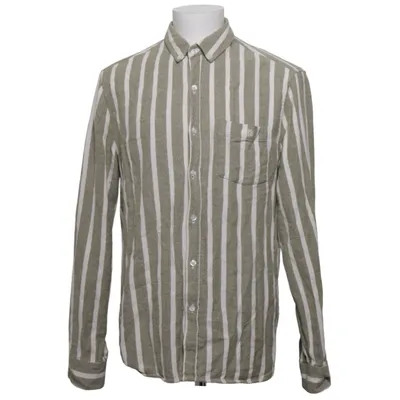 Shirt (Green, White) from Forét Cotton