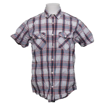 Short sleeve shirt (Blue, White, Red) from Identity Cotton