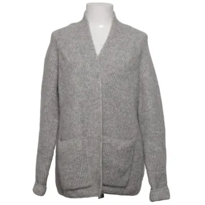 Strickjacke (Grau) von Joseph Janard Elasthan, Mohair, Polyamid, Wolle