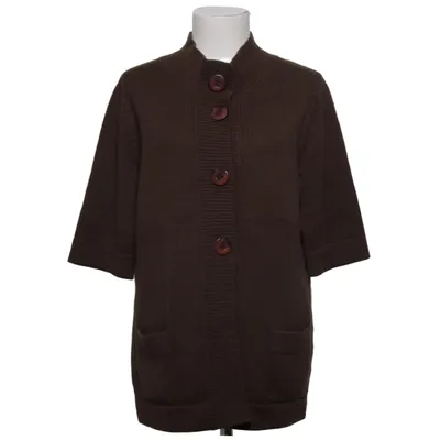 Cardigan (Marron) de Clarina Collection Acrylique, Laine
