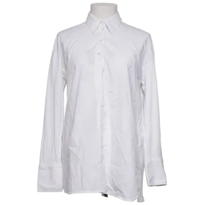 Shirt (Wit) van Sem Per Lei Katoen, Elastaan