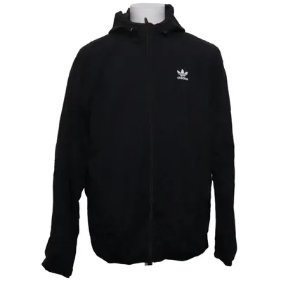 Træningsjakke (Sort) fra Adidas Originals Nylon, Genanvendt polyester