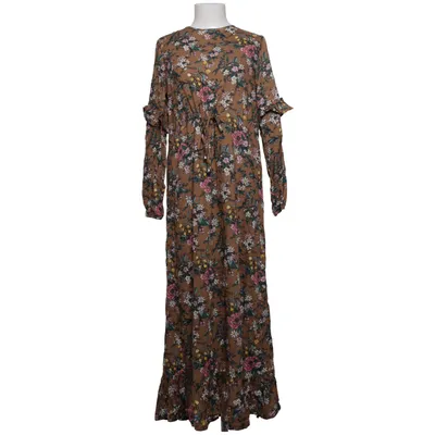 Robe longue (Marron, Multicolore) de Refka Viscose