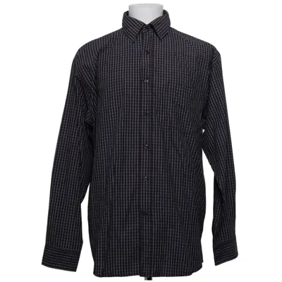 Shirt (Black, White) from Diplom Cotton, Polyester
